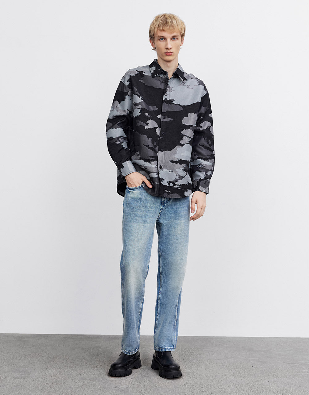 Oversized Graffiti Shirt