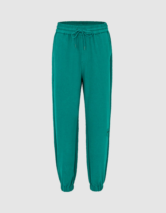 Contrast Color Jogger Pants