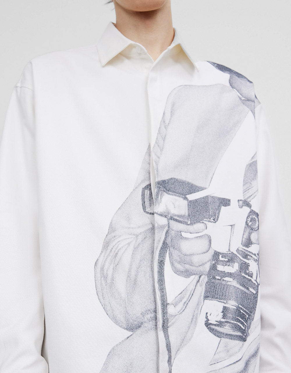 Printed Oversized Shirt