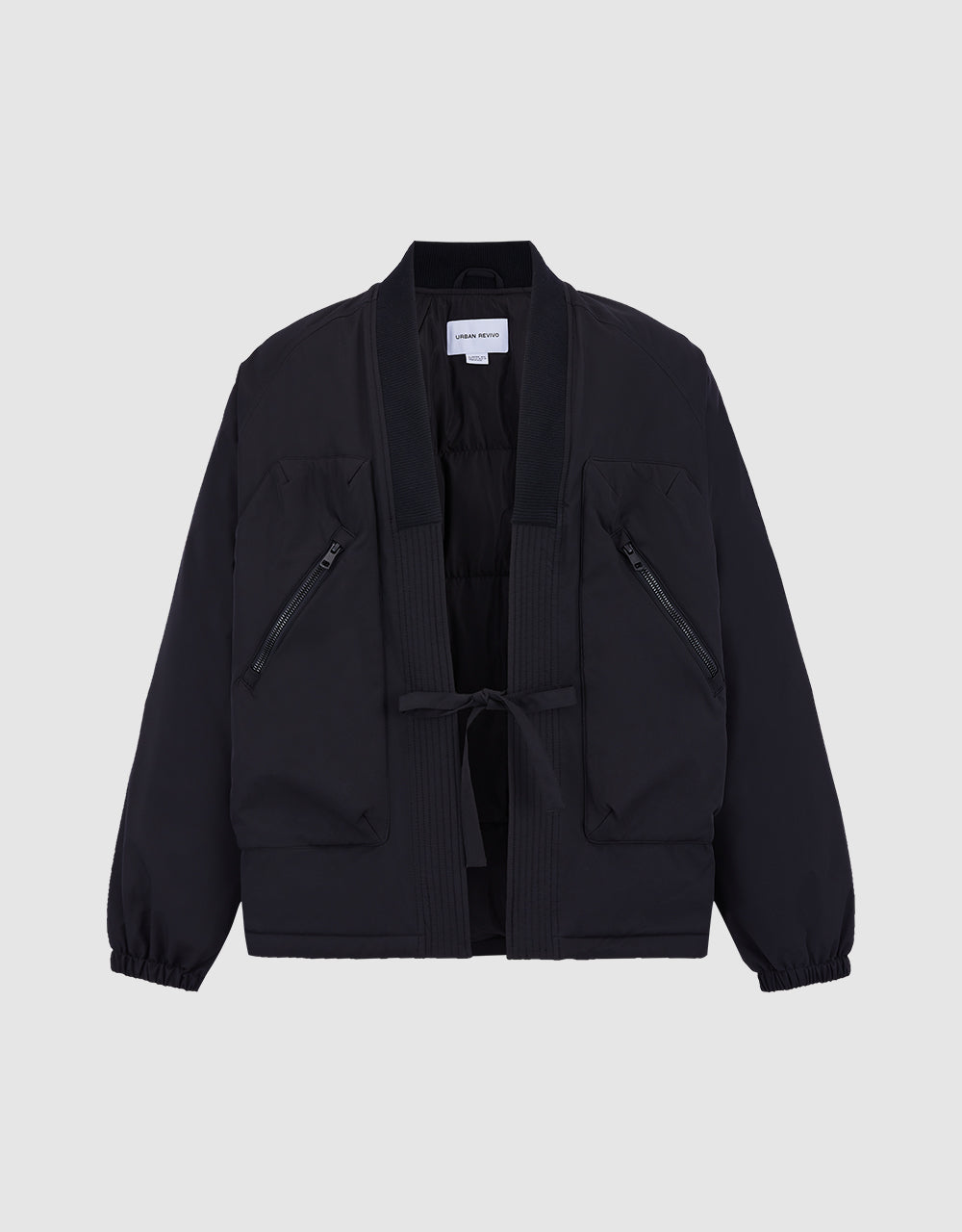 Tie Front Down Jacket