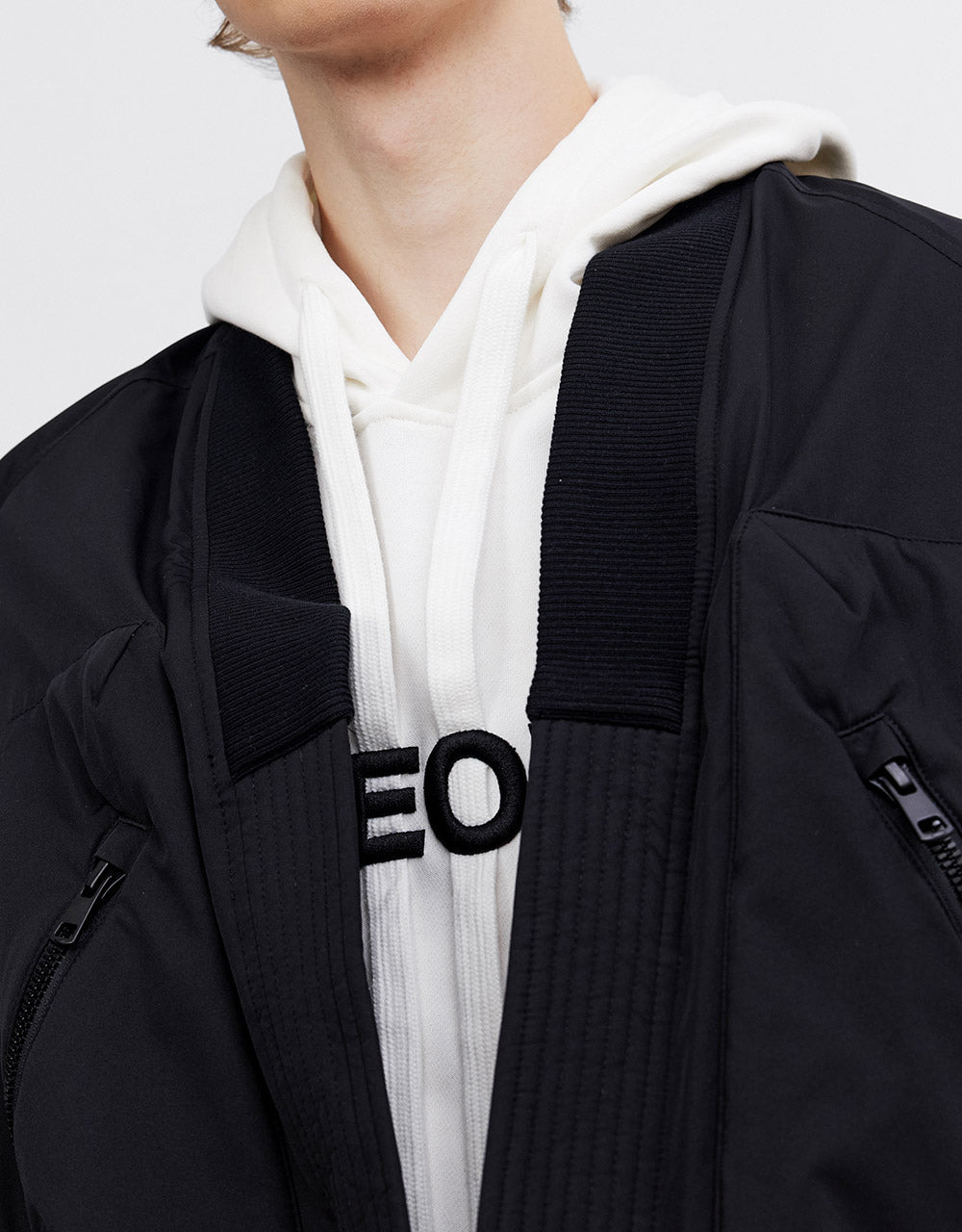 Tie Front Down Jacket