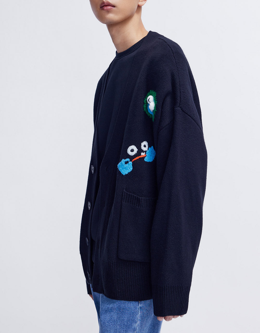 Cartoon Detail Cardigan