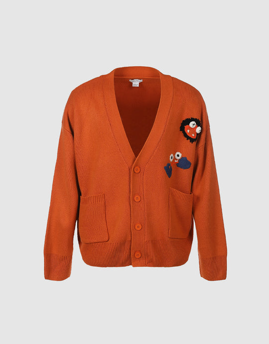 Cartoon Detail Cardigan