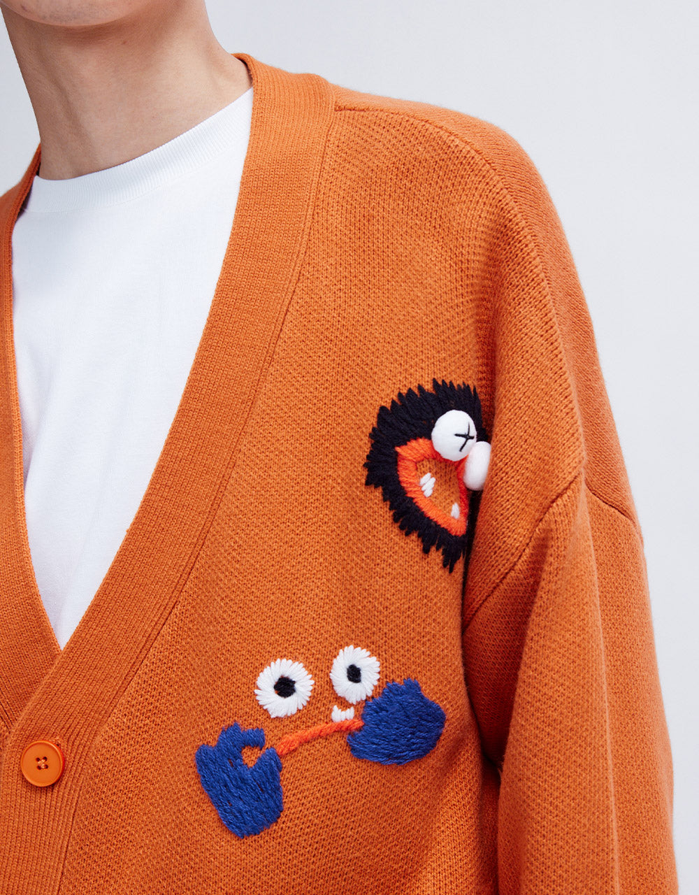 Cartoon Detail Cardigan
