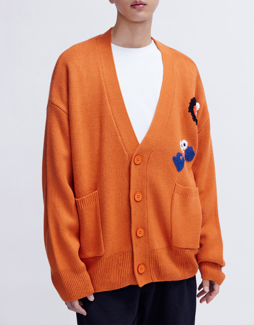 Cartoon Detail Cardigan