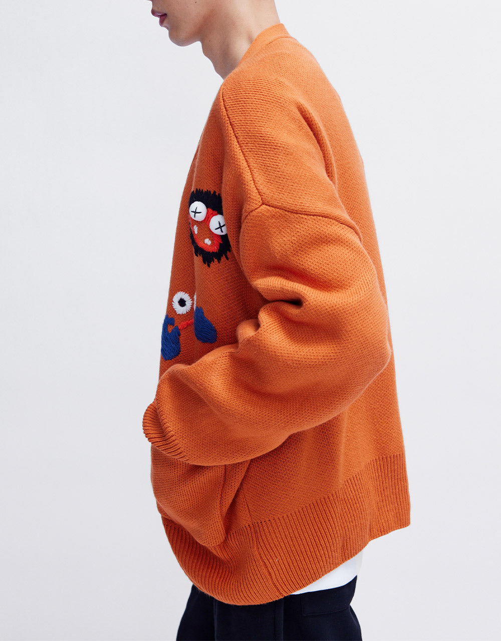 Cartoon Detail Cardigan