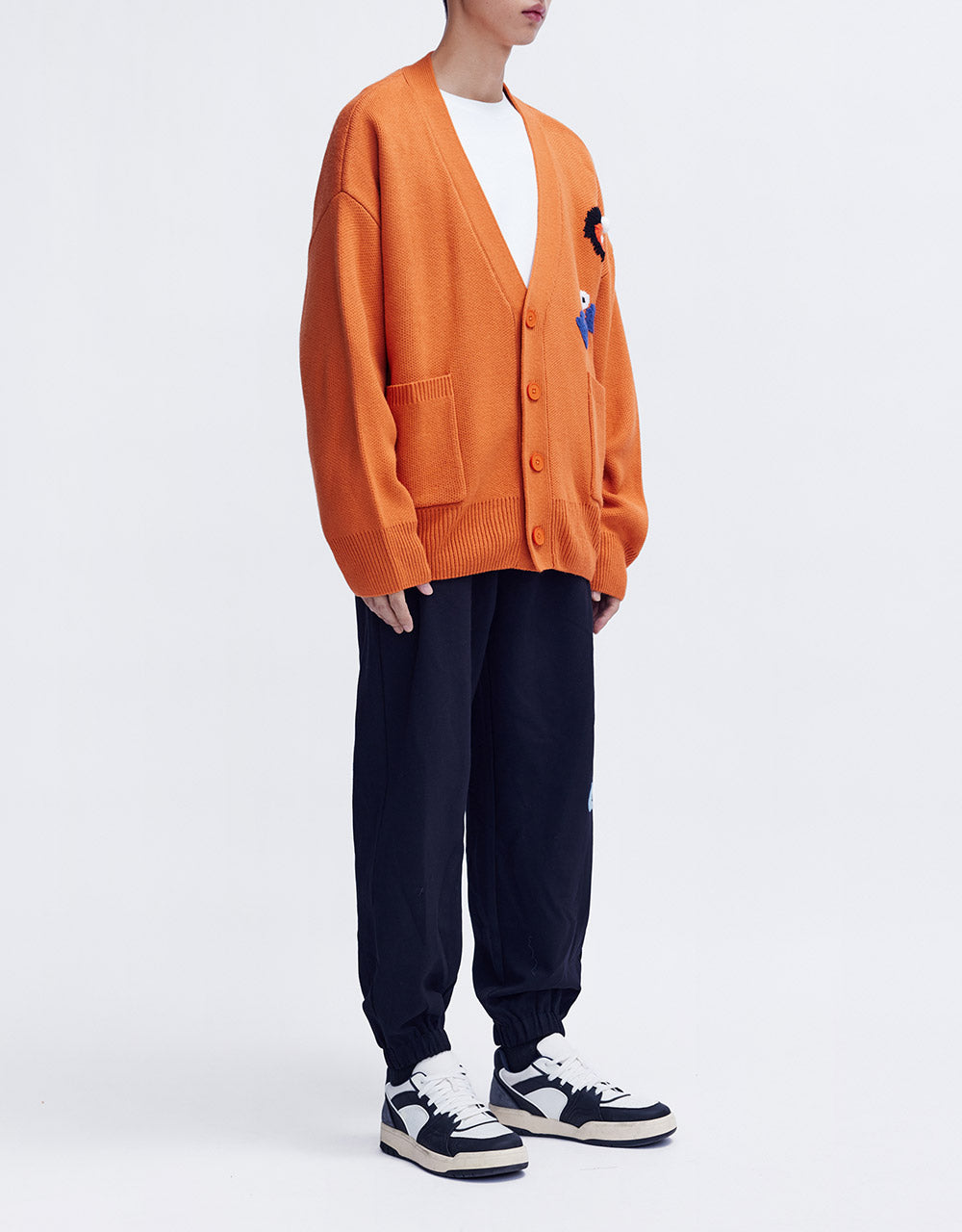 Cartoon Detail Cardigan