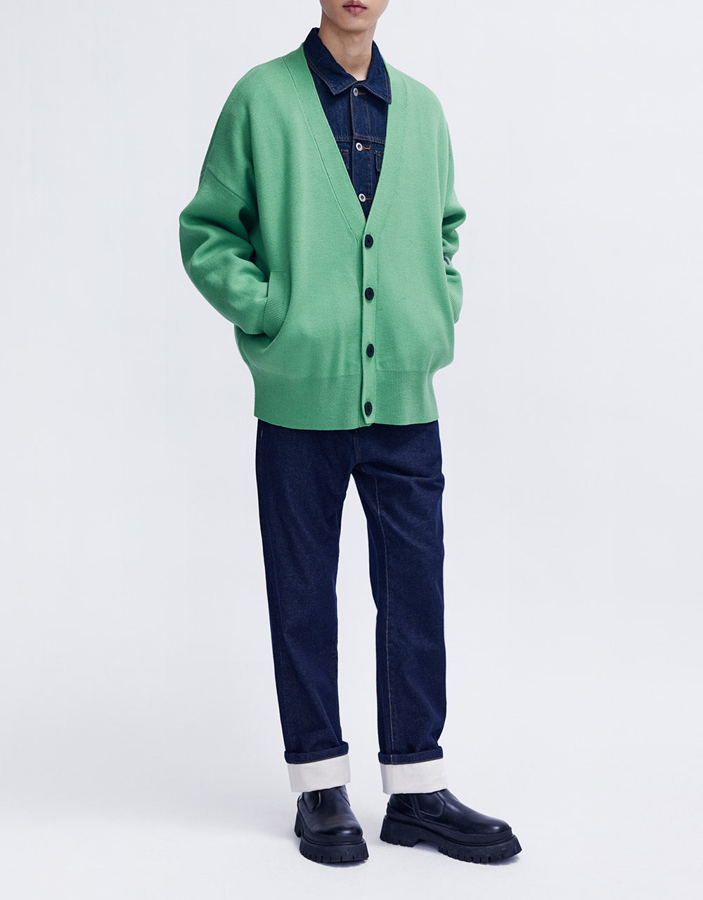 Mickey Mouse Oversized Cardigan