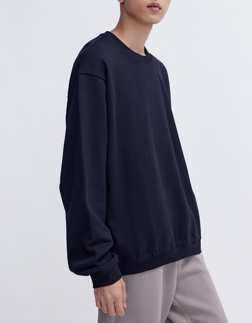 Zipper Detail Sweatshirt