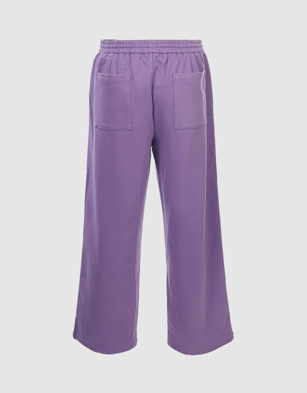 Elastic Waist Wide Leg Pants