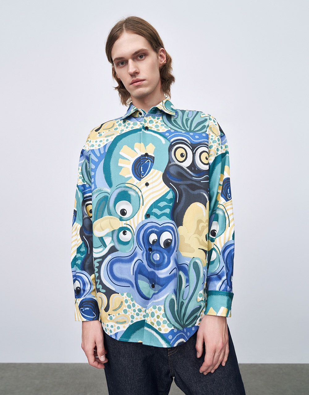 Graffiti Print Shirt