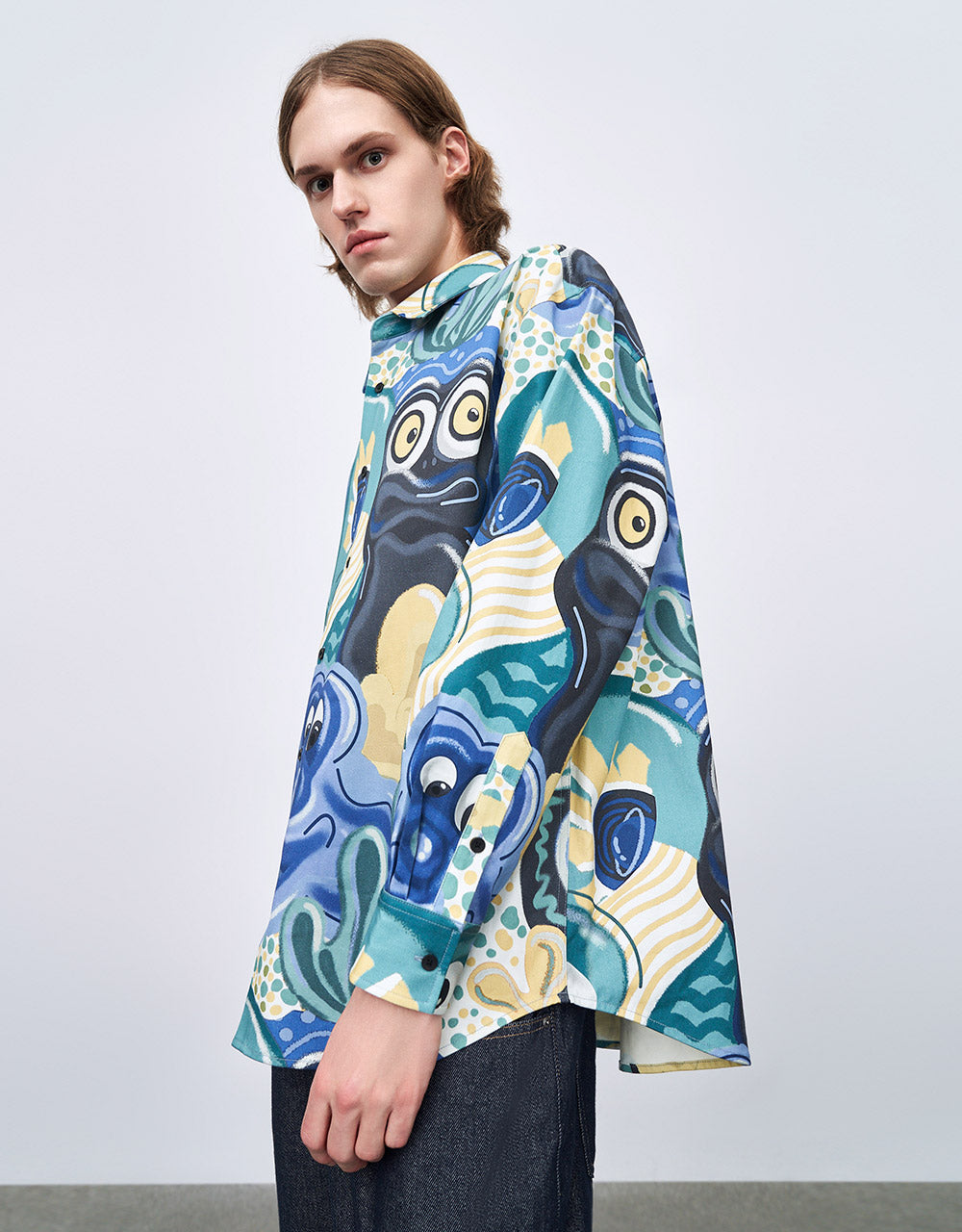 Graffiti Print Shirt