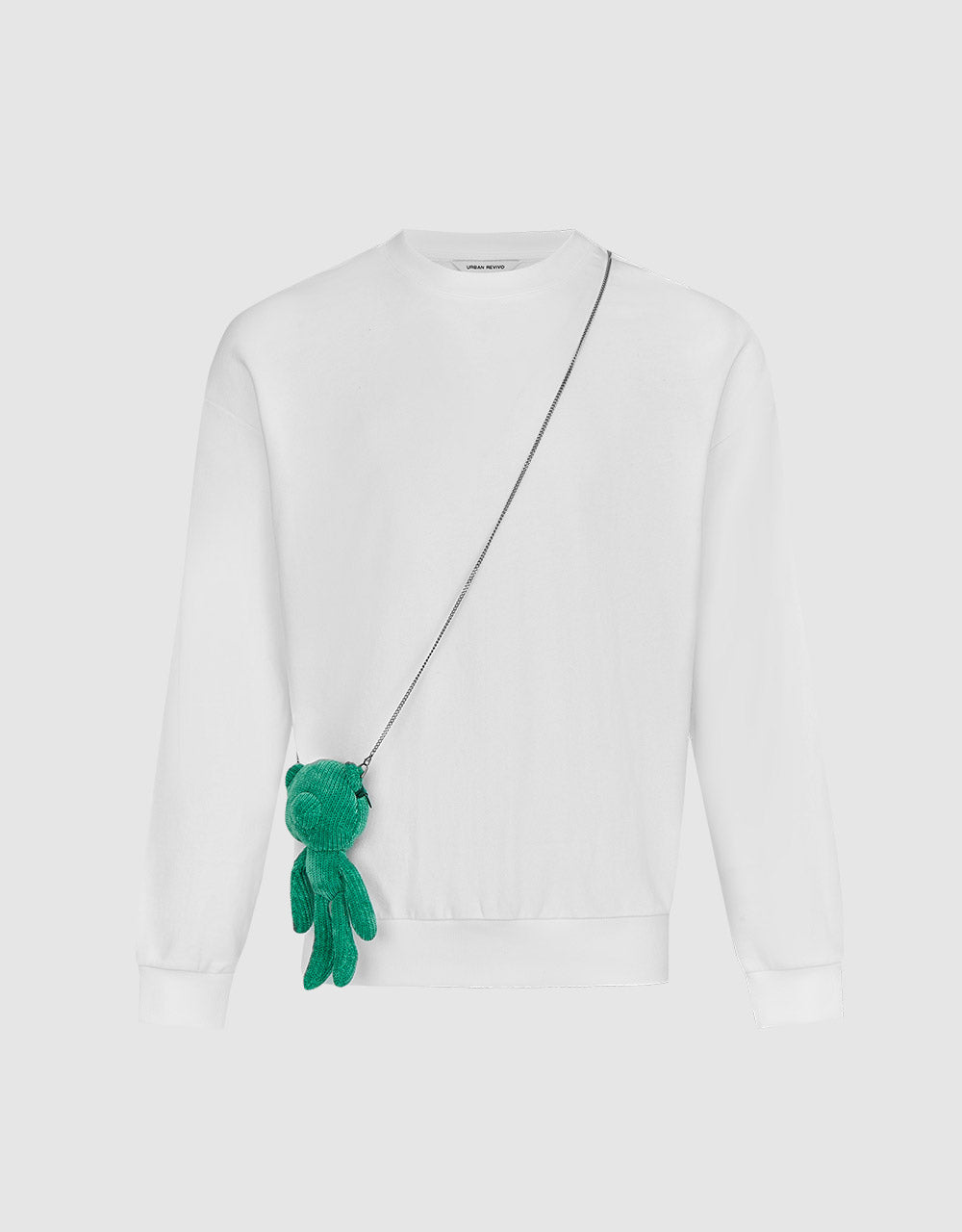 Sweatshirt With Bear Charm