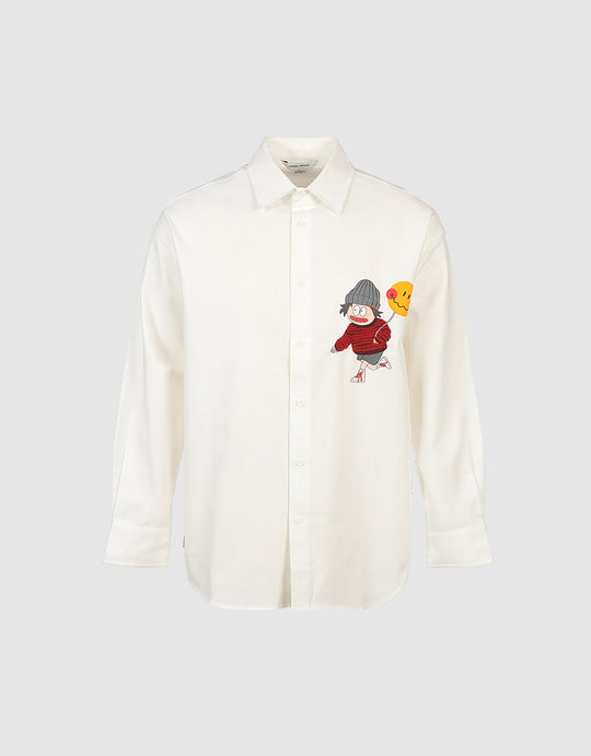 Cartoon Print Shirt