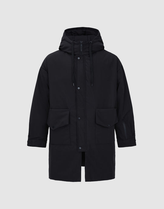 Combination Down Jacket With Hood
