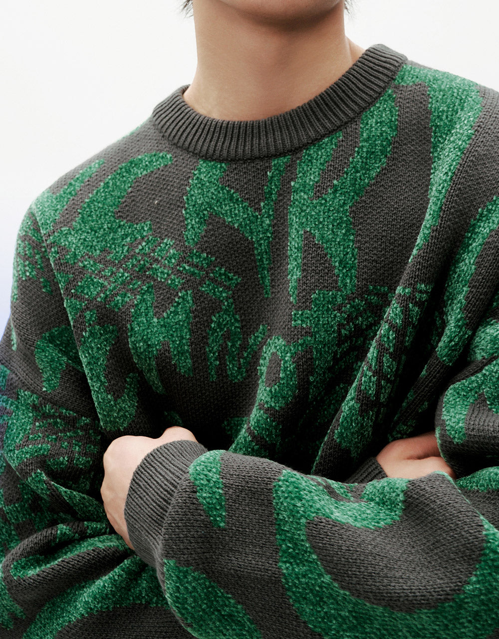 Letter Print Sweater
