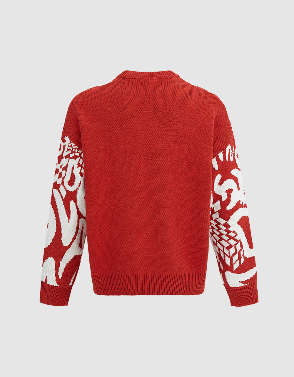 Letter Print Sweater