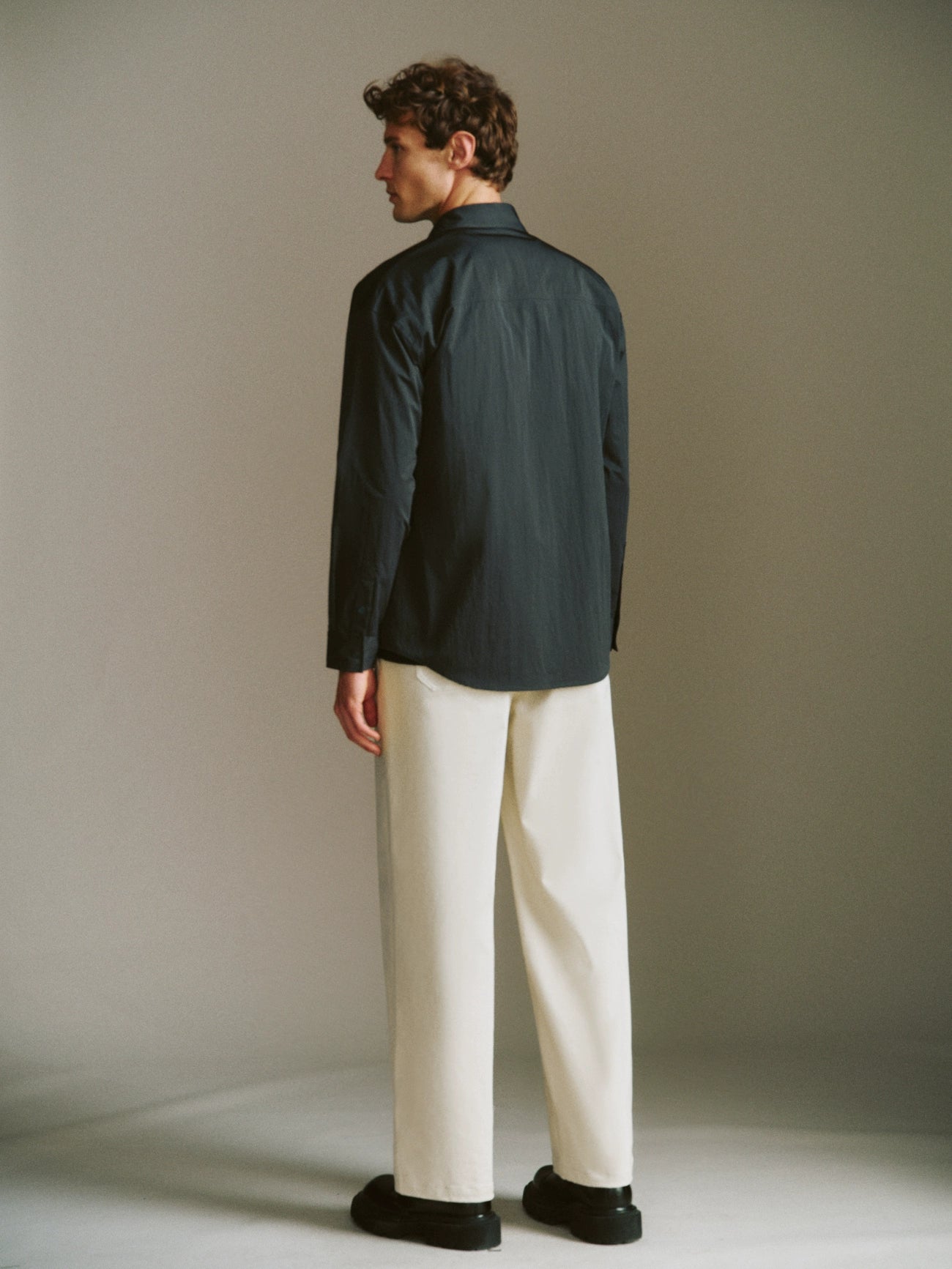 Button Up Loose Shirt