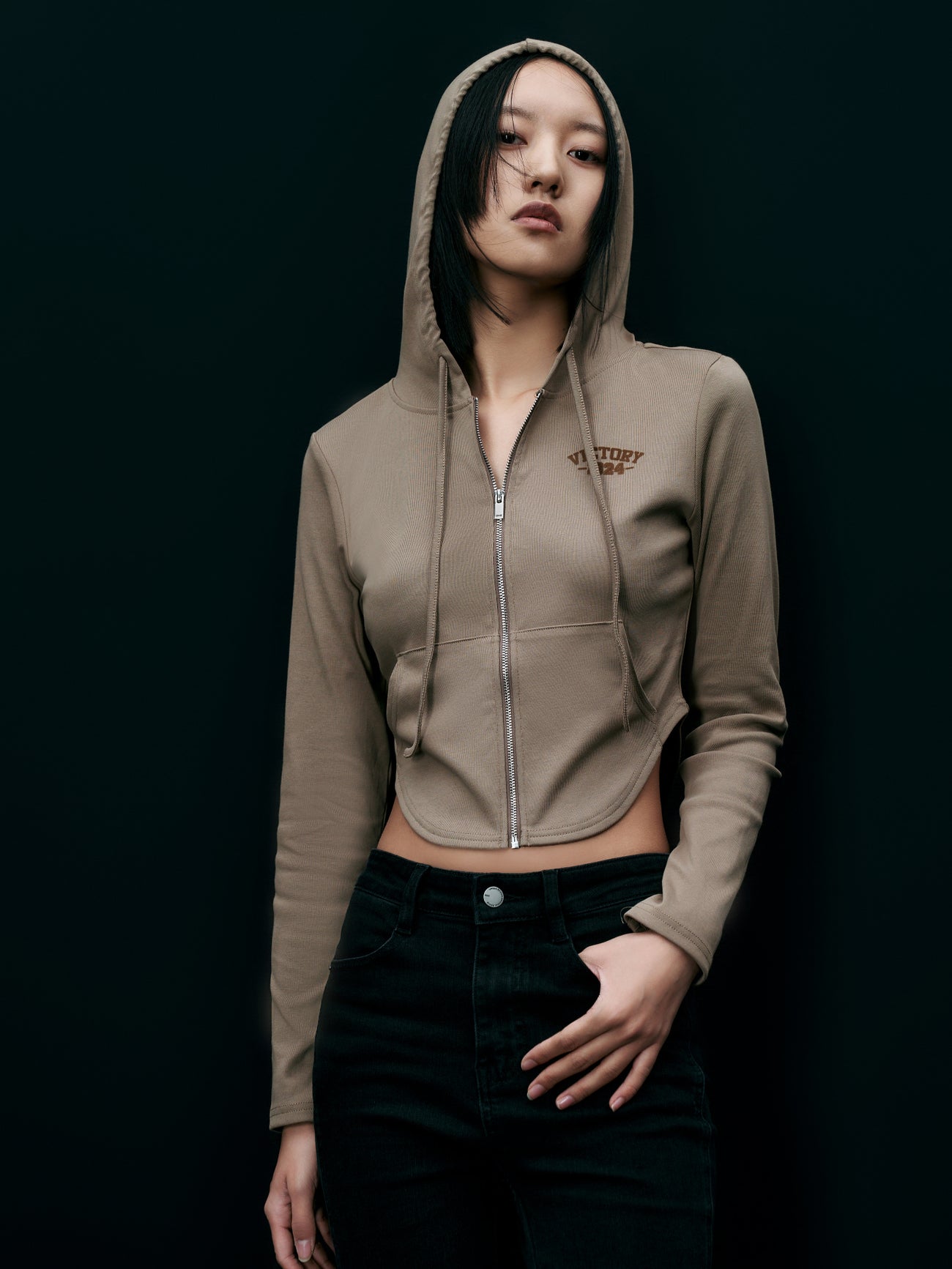 Croset Knitted Jacket