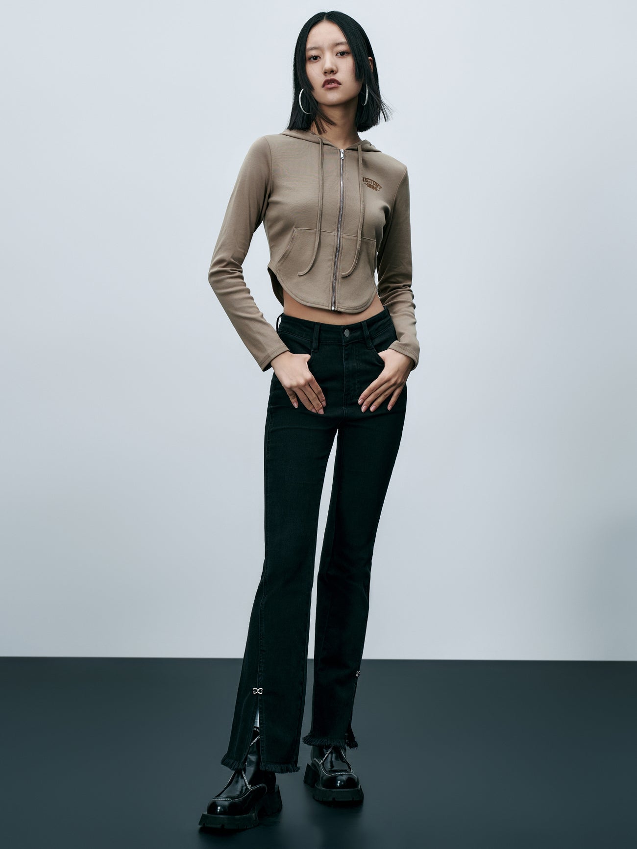 Croset Knitted Jacket