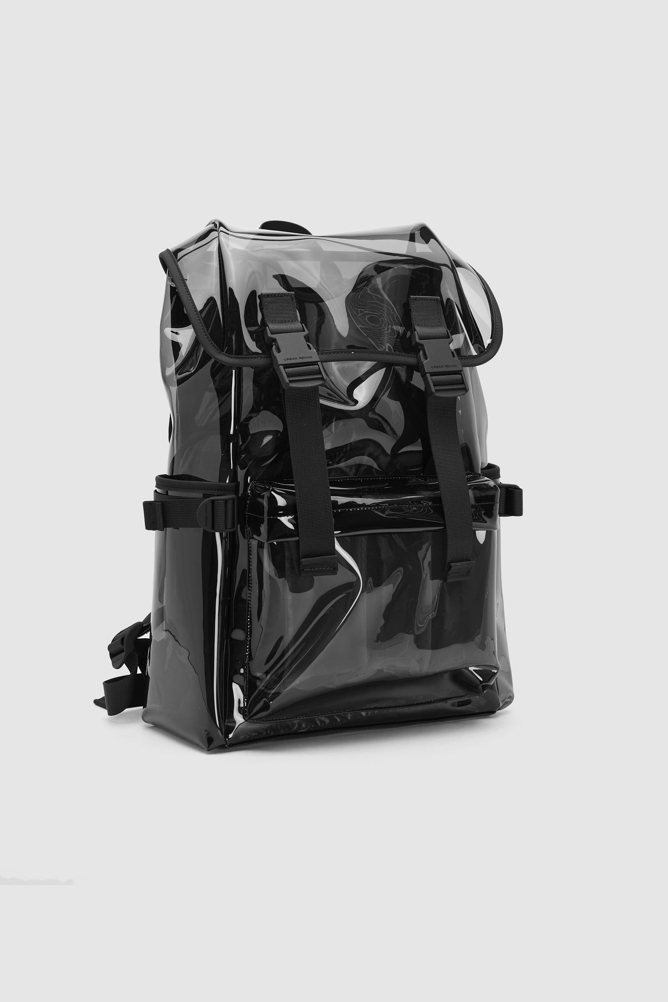 Double Buckles Backpack
