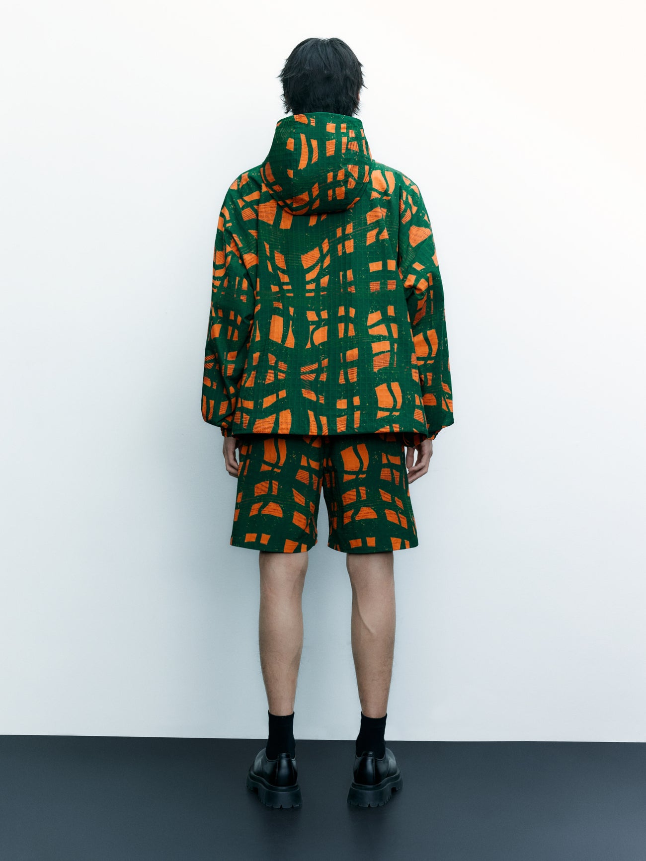 Printed Drawstring Waist Shorts