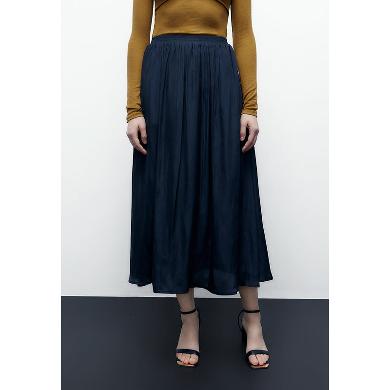 A-Line Midi Skirt