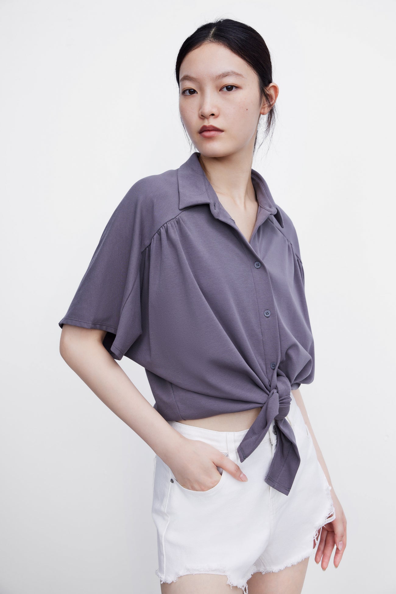 Tie Front Shirt
