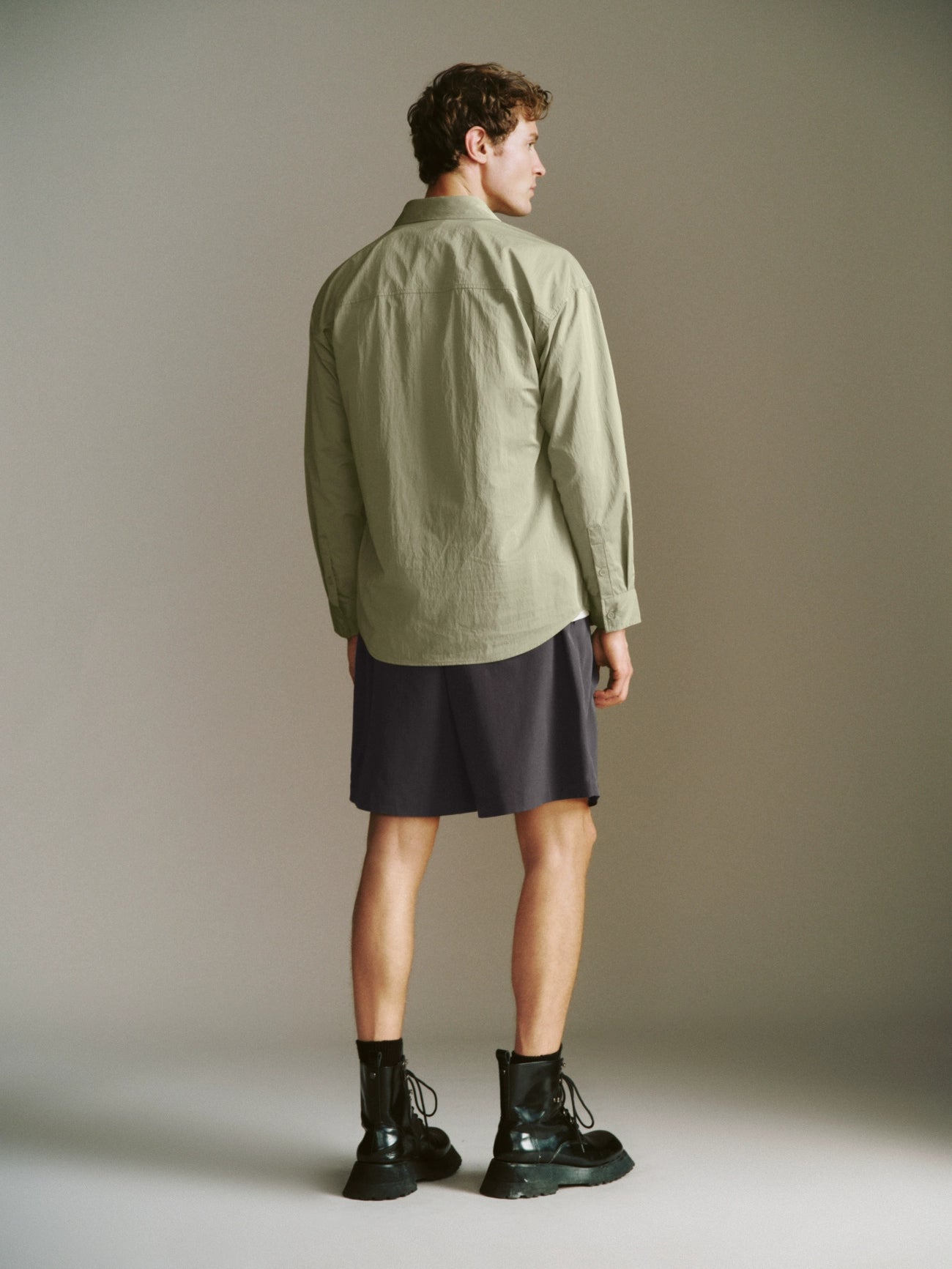 Button Up Loose Shirt