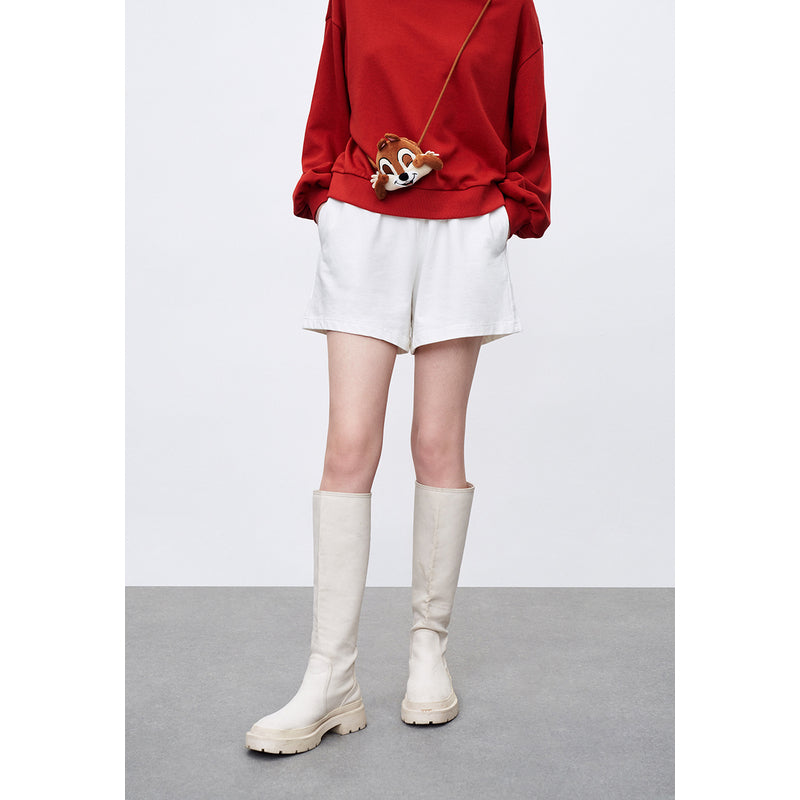 Elastic Waist Shorts