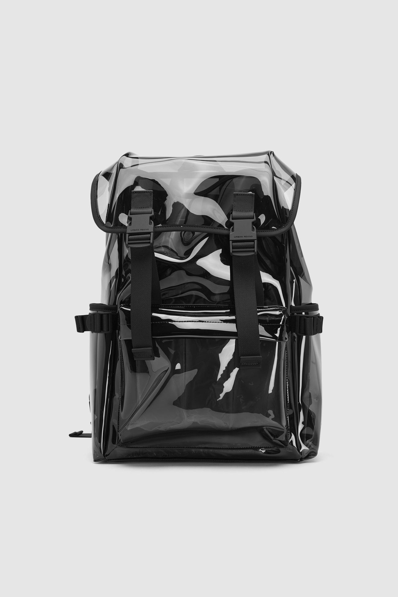 Double Buckles Backpack