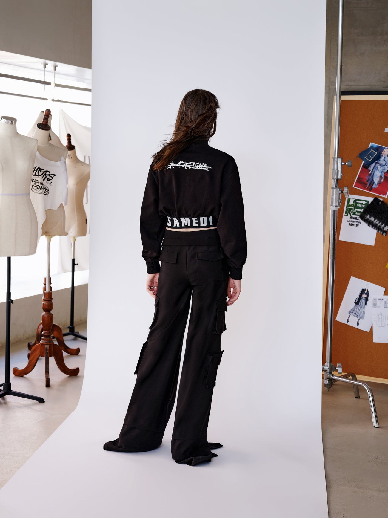 Flare Pants With Belt