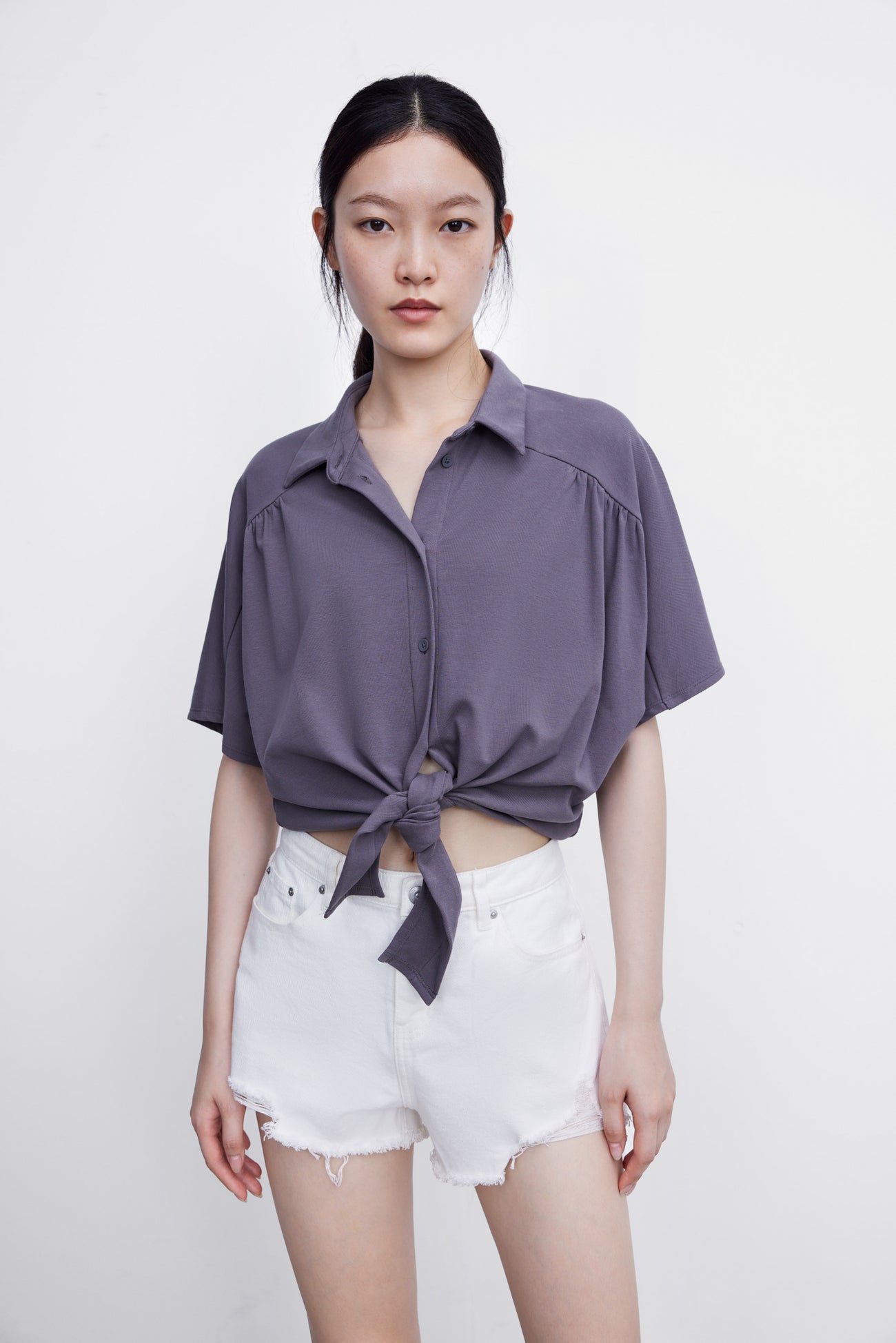 Tie Front Shirt