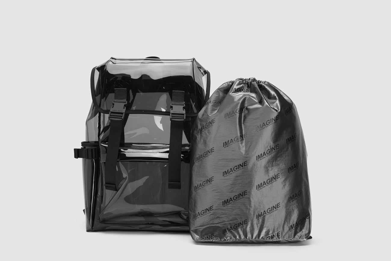 Double Buckles Backpack