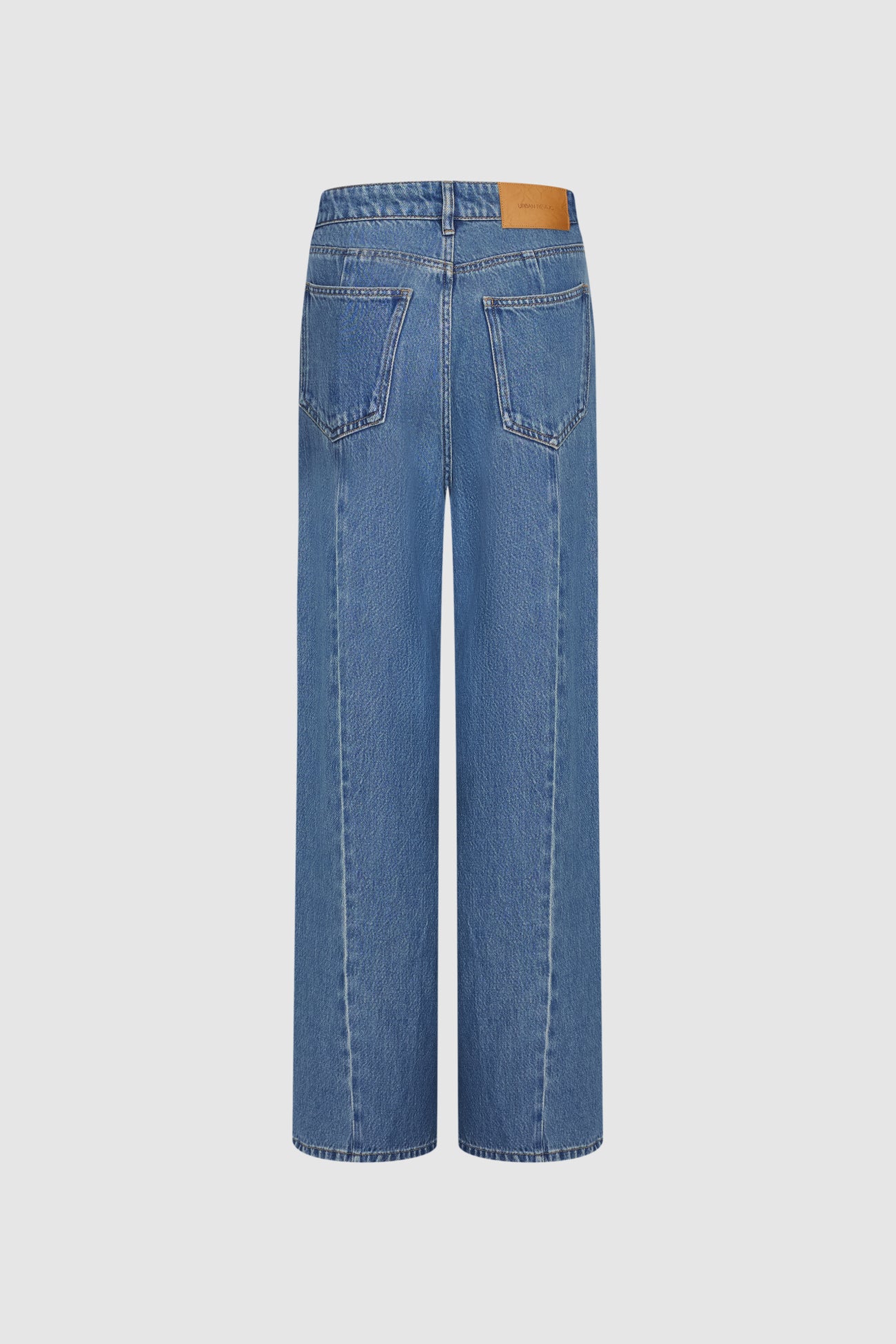 Mid-Waist Loose Jeans