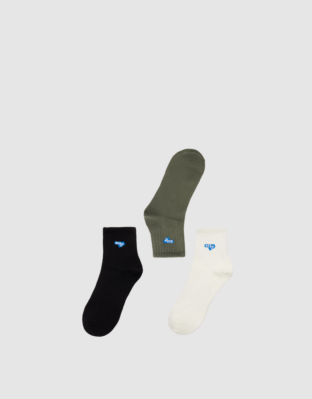 Letter Print Mid-Length Socks