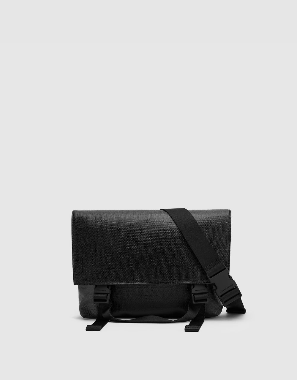 Textured Flip Flap Crossbody Bag