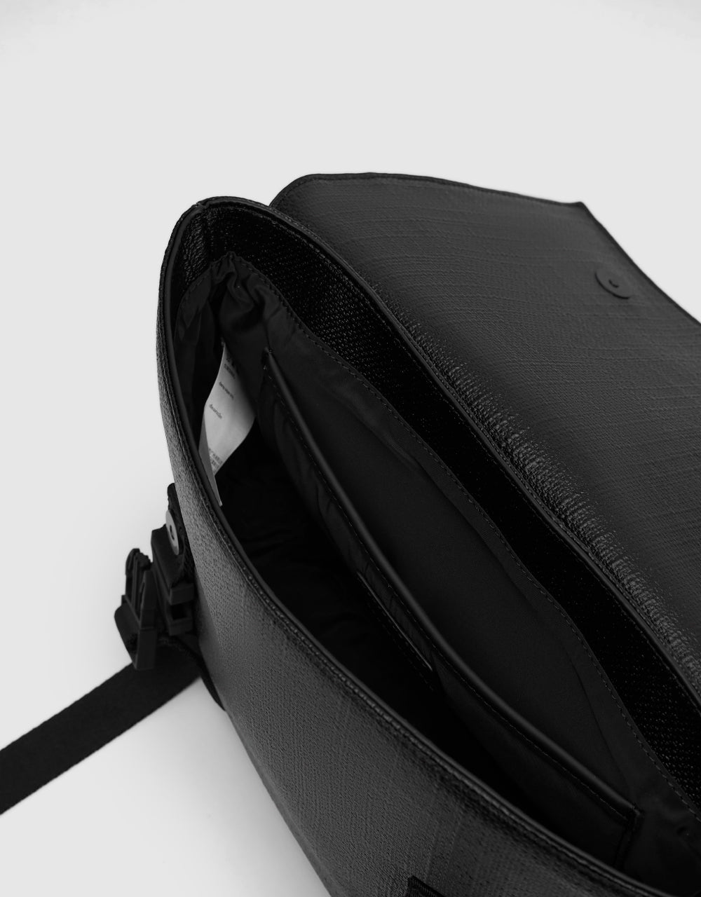 Textured Flip Flap Crossbody Bag