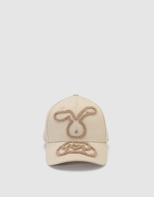 Bunny Print Baseball Cap