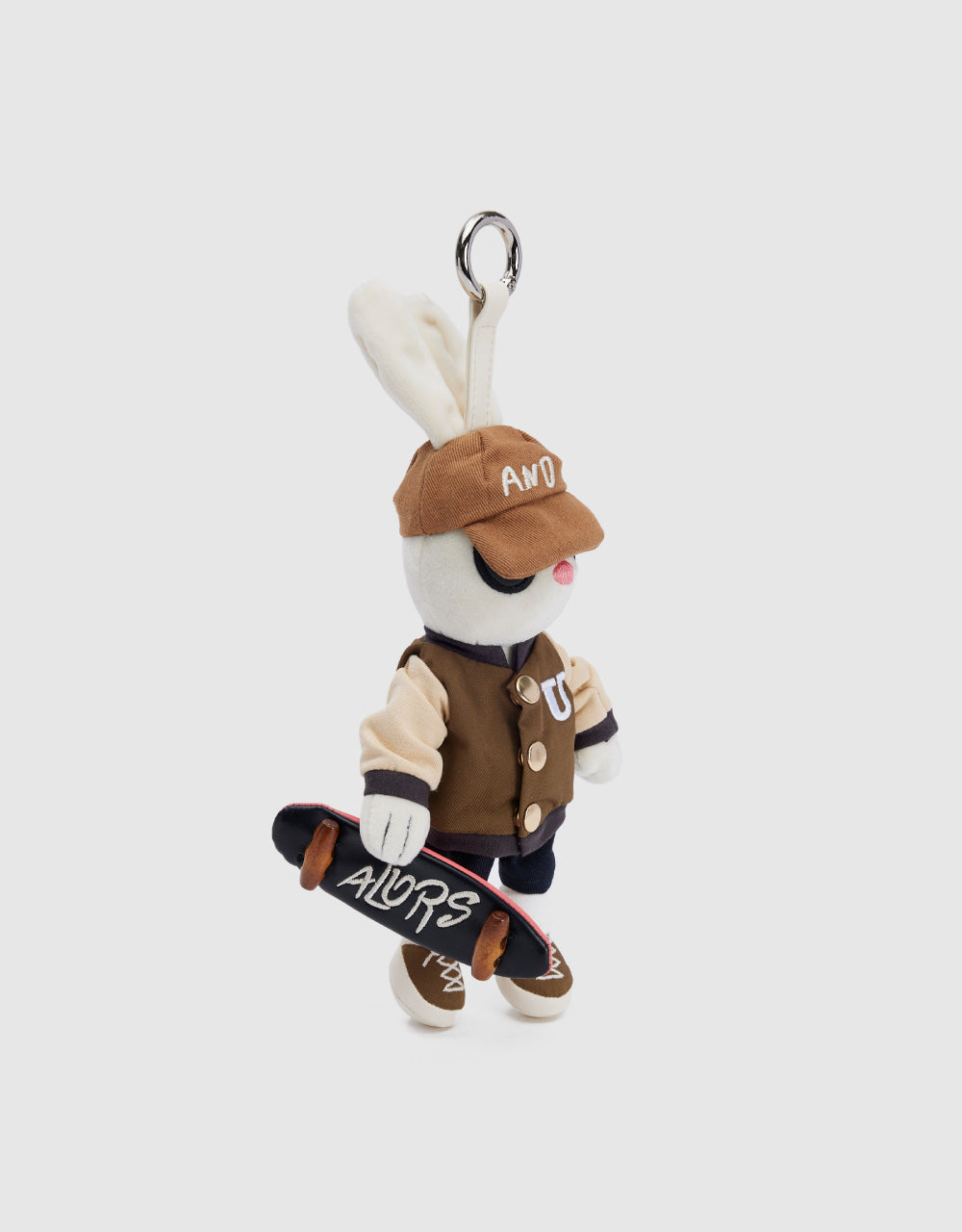 Baseball Jackt Bunny Key Charm