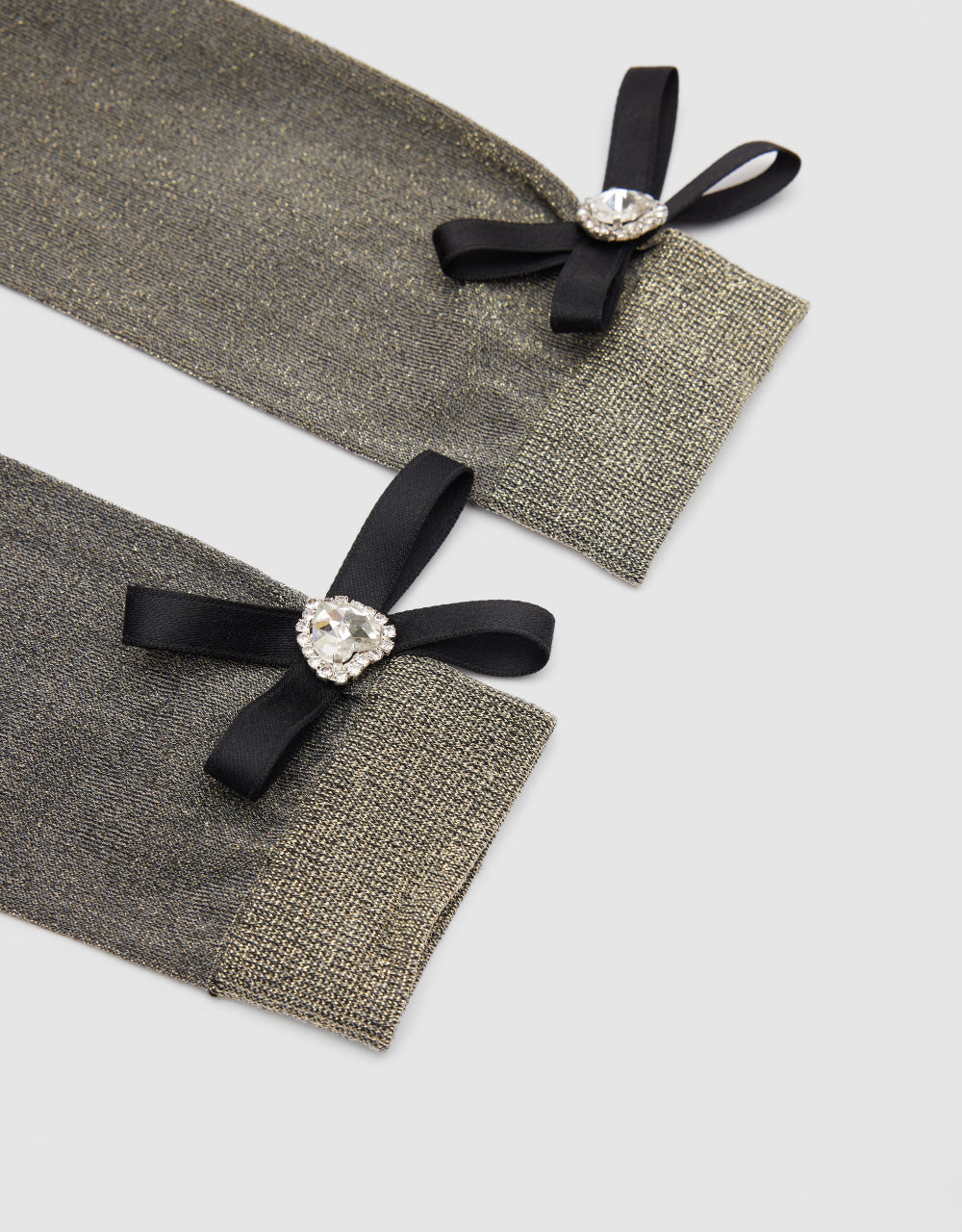 Mid-Length Bow Decor Socks