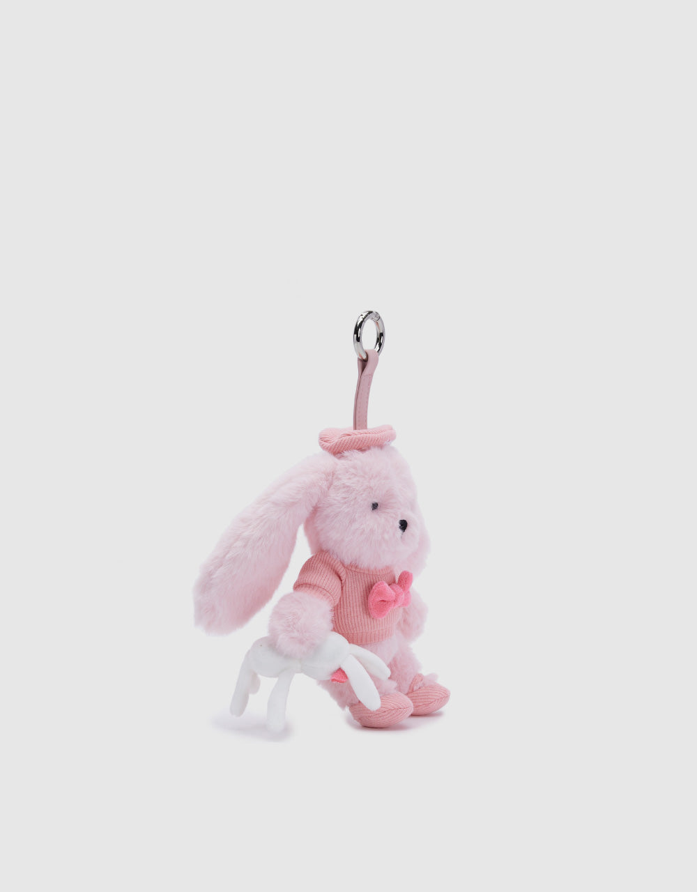 Fluffy Dog Key Charm