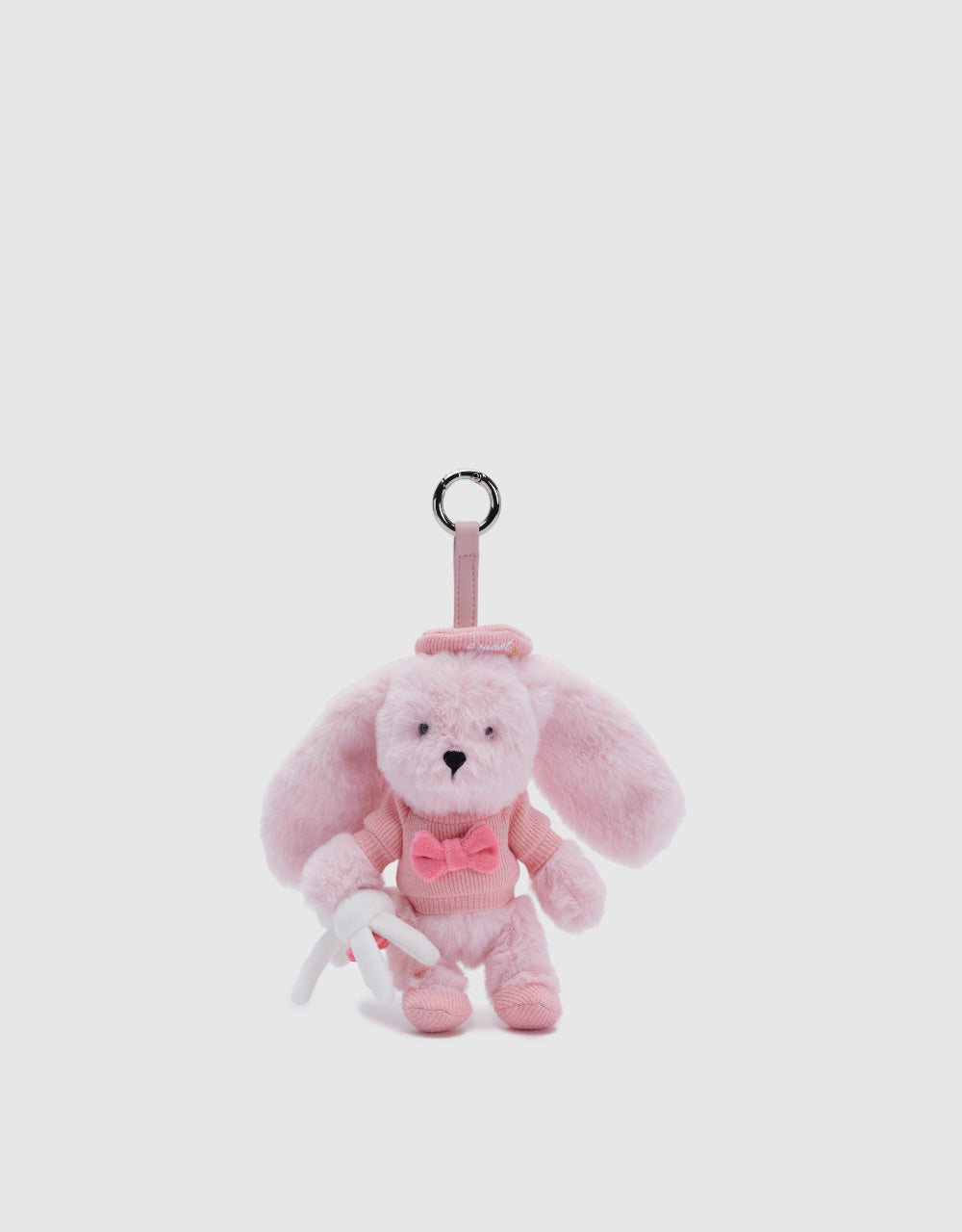 Fluffy Dog Key Charm