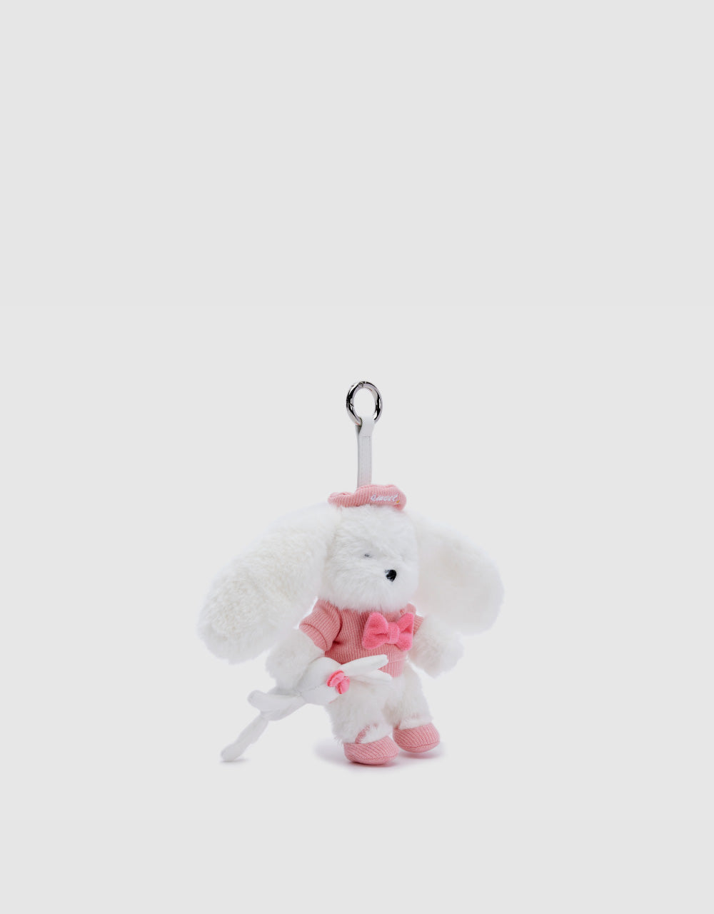 Fluffy Dog Key Charm