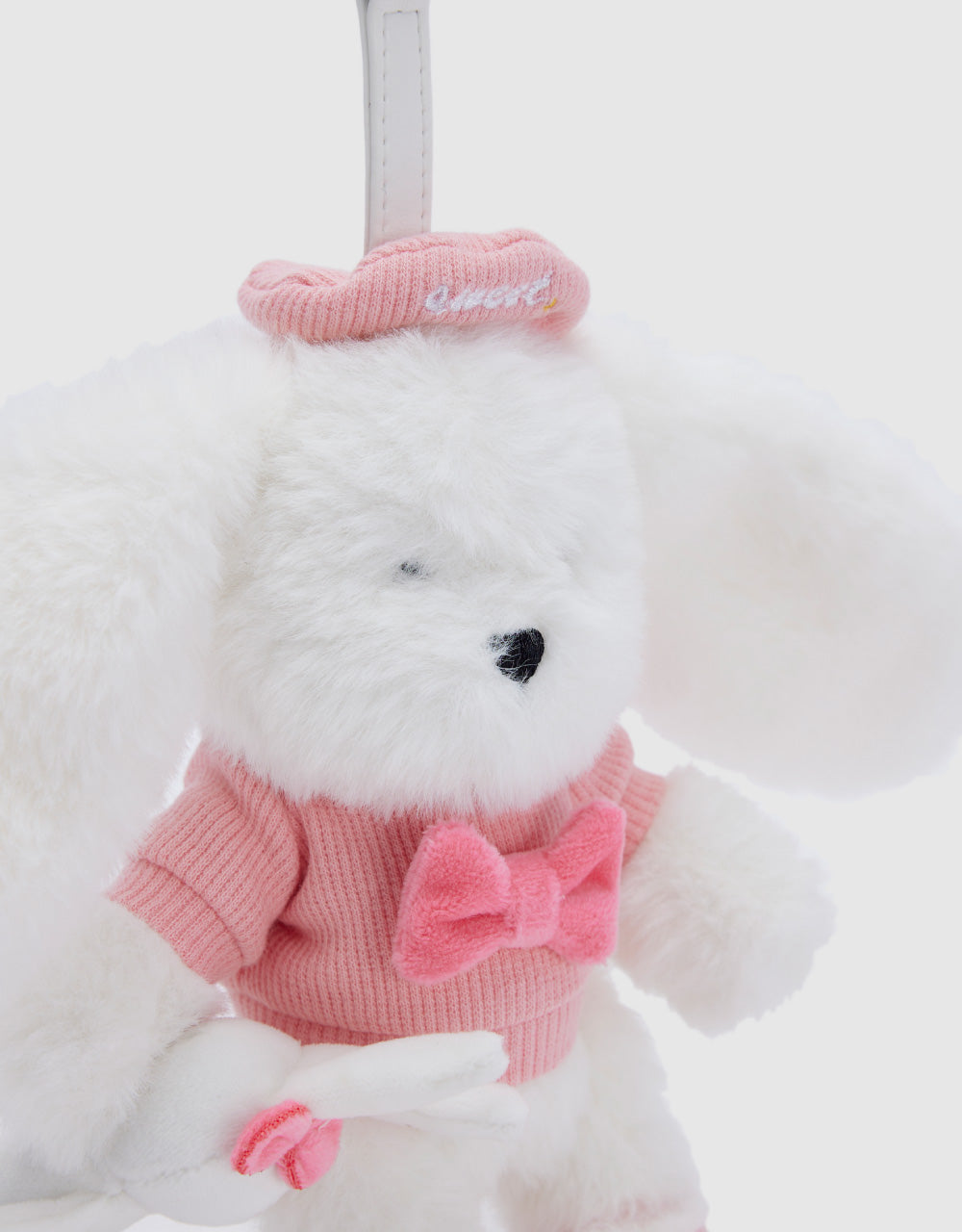 Fluffy Dog Key Charm
