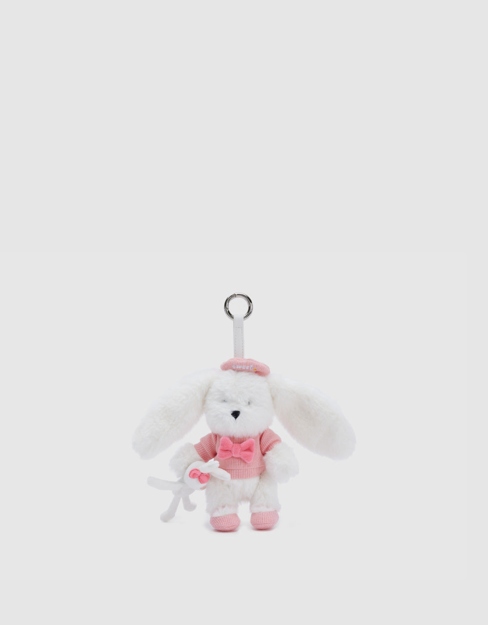 Fluffy Dog Key Charm