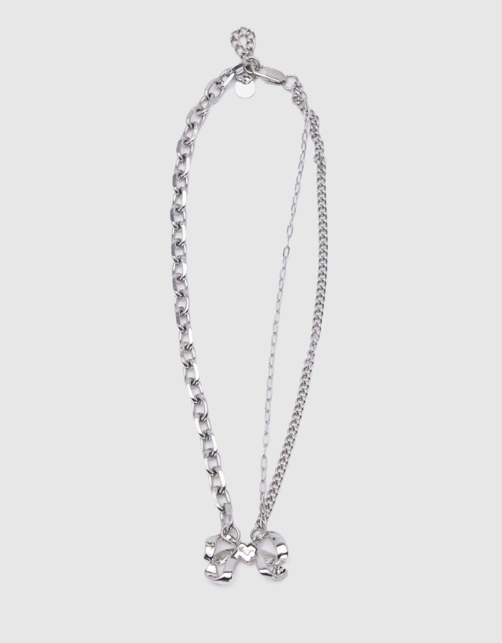 Boe Tie Necklace With Crystal