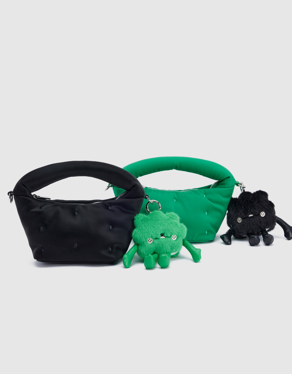 Puffer Bag With Doll