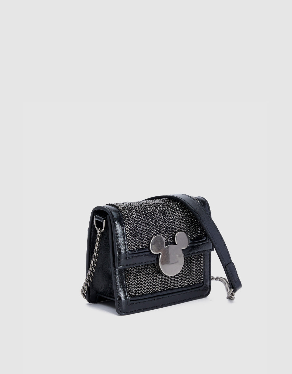 Mickey Mouse Lock Crossbody Bag