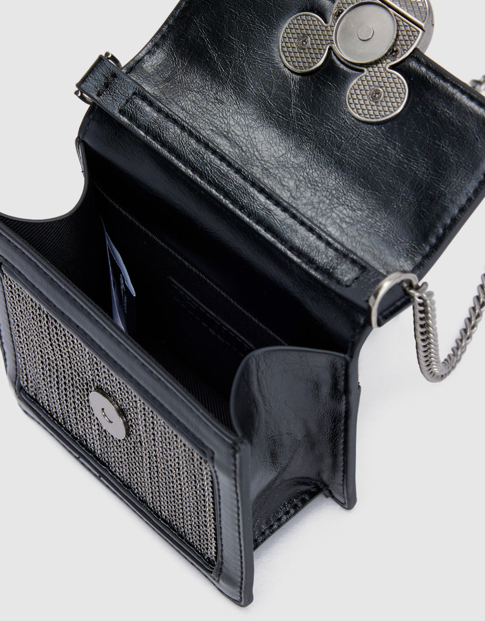 Mickey Mouse Lock Crossbody Bag
